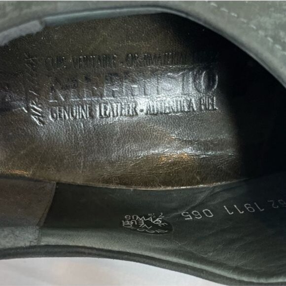 Mephisto Womens Gray Suede Slip-On Walking Shoes Size 7.5 Orthotic Comfort - Picture 8 of 12